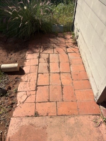 Brick paver walkway repair Tucson AZ